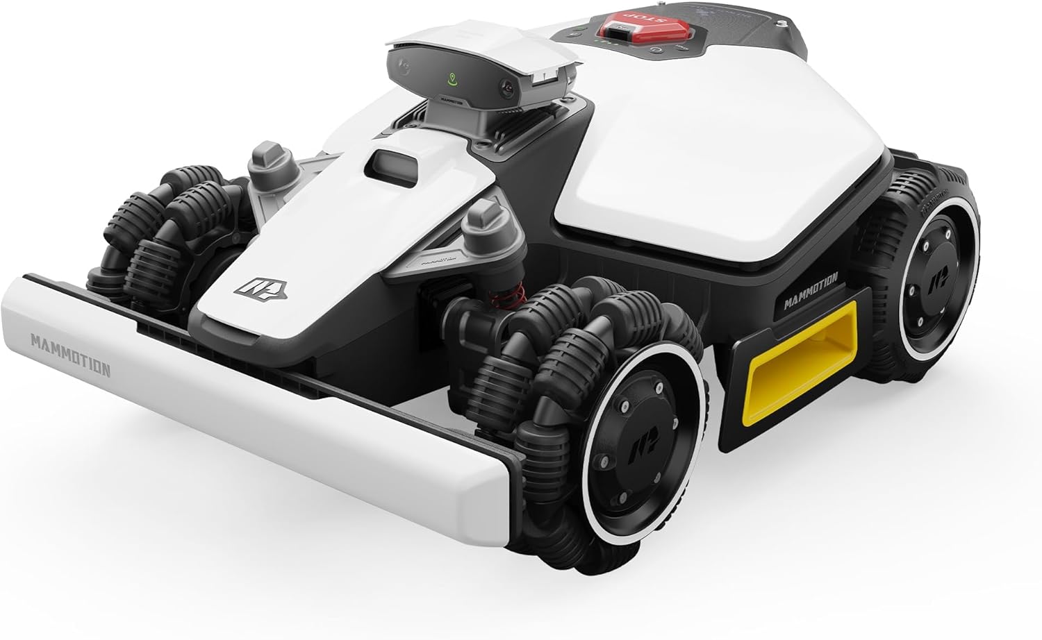 MAMMOTION LUBA Mini AWD 800 Wireless Robot Lawn Mower Peripheral, NetRTK+Vision, No RTK Antenna Required, Recommended 800m², Max. 1000m², Slopes at 80%, with 4G Module