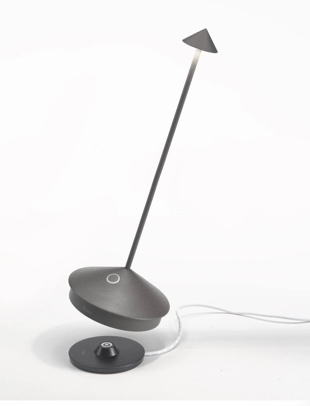 Zafferano Pina Pro Table Lamp LD0650N4 Dark Gray - Product image 1