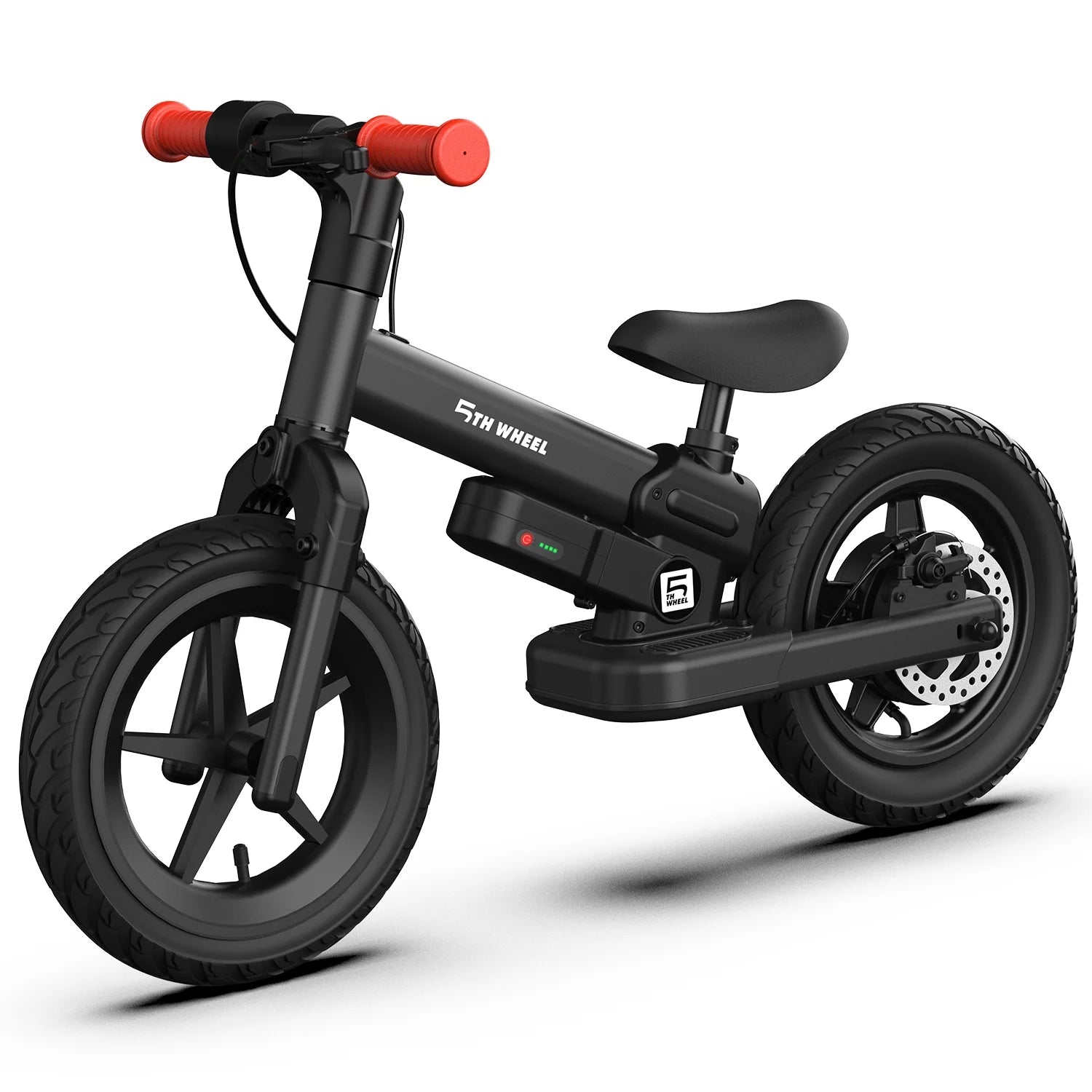 5th Wheel KB09 150W Electric Balance Bike for Kids, Black - 12" Pneumatic Tire with Dual Brake - Product image 8