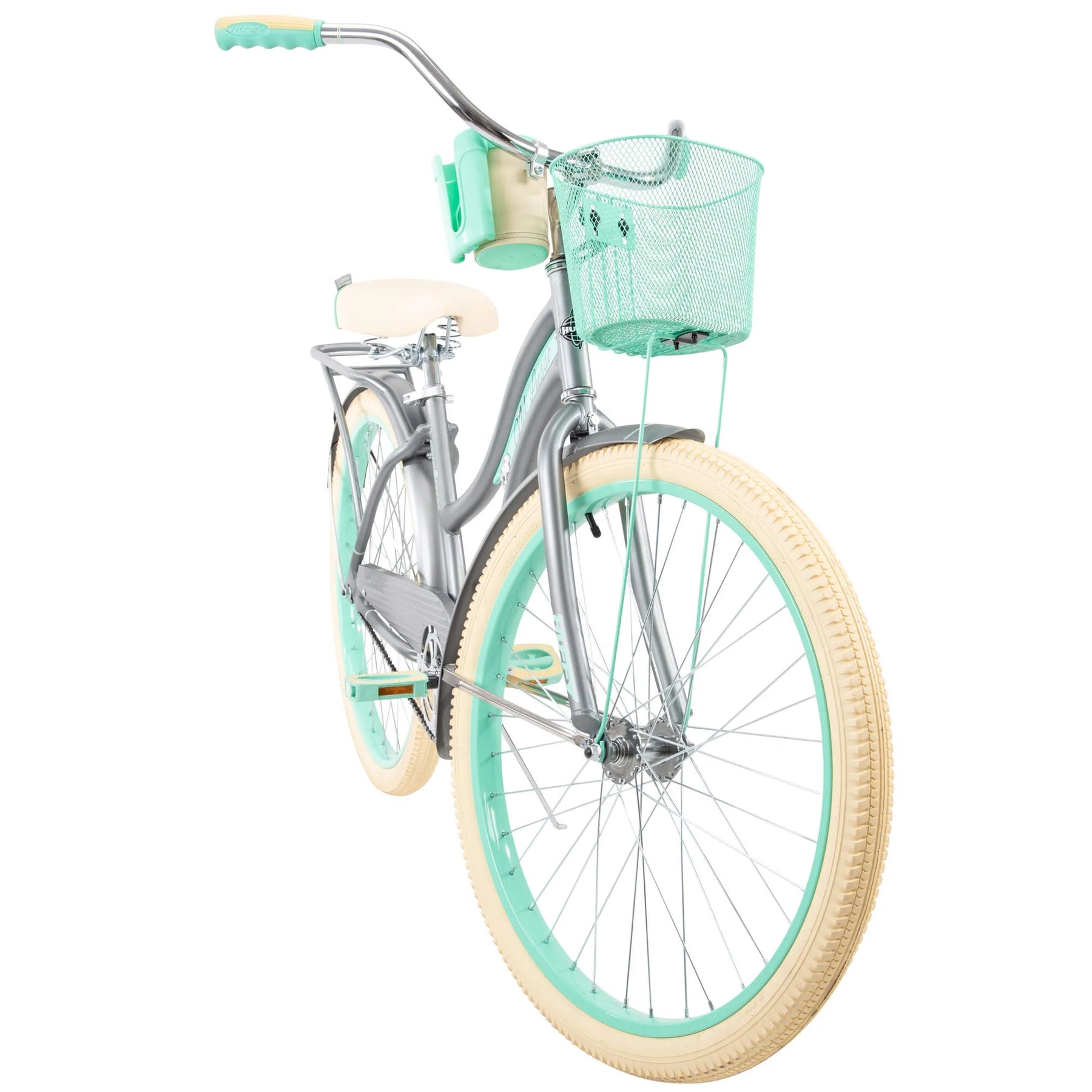 Nel Lusso Classic Cruiser Bike with Perfect Fit Frame, Women'S, Gray, 26" - Product image 2