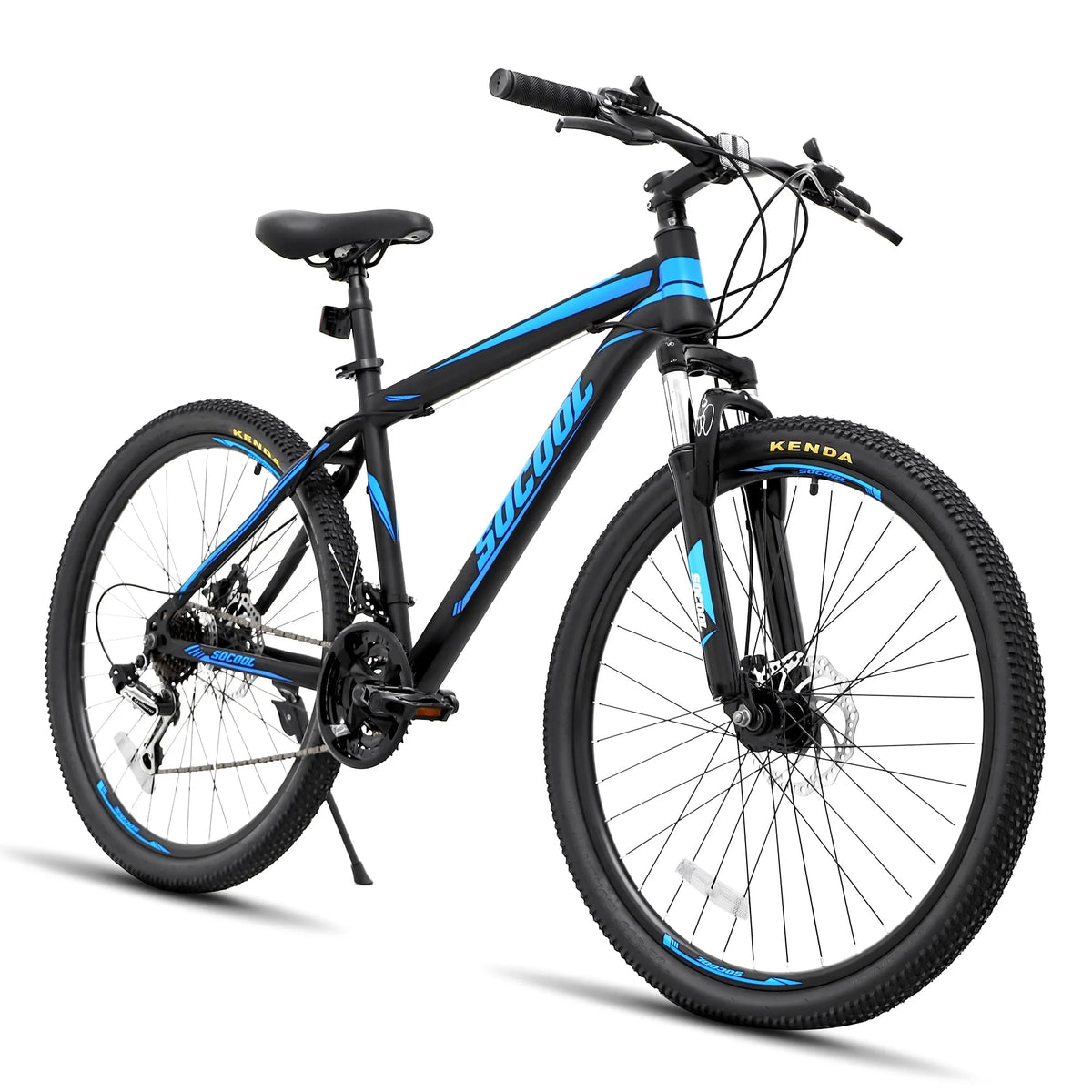26 in Adult Mountain Bike, 21 Speeds Disc Brakes, 17" Frame and Dual Disc Brake MTB Bicycle for Men Women - Product image 2