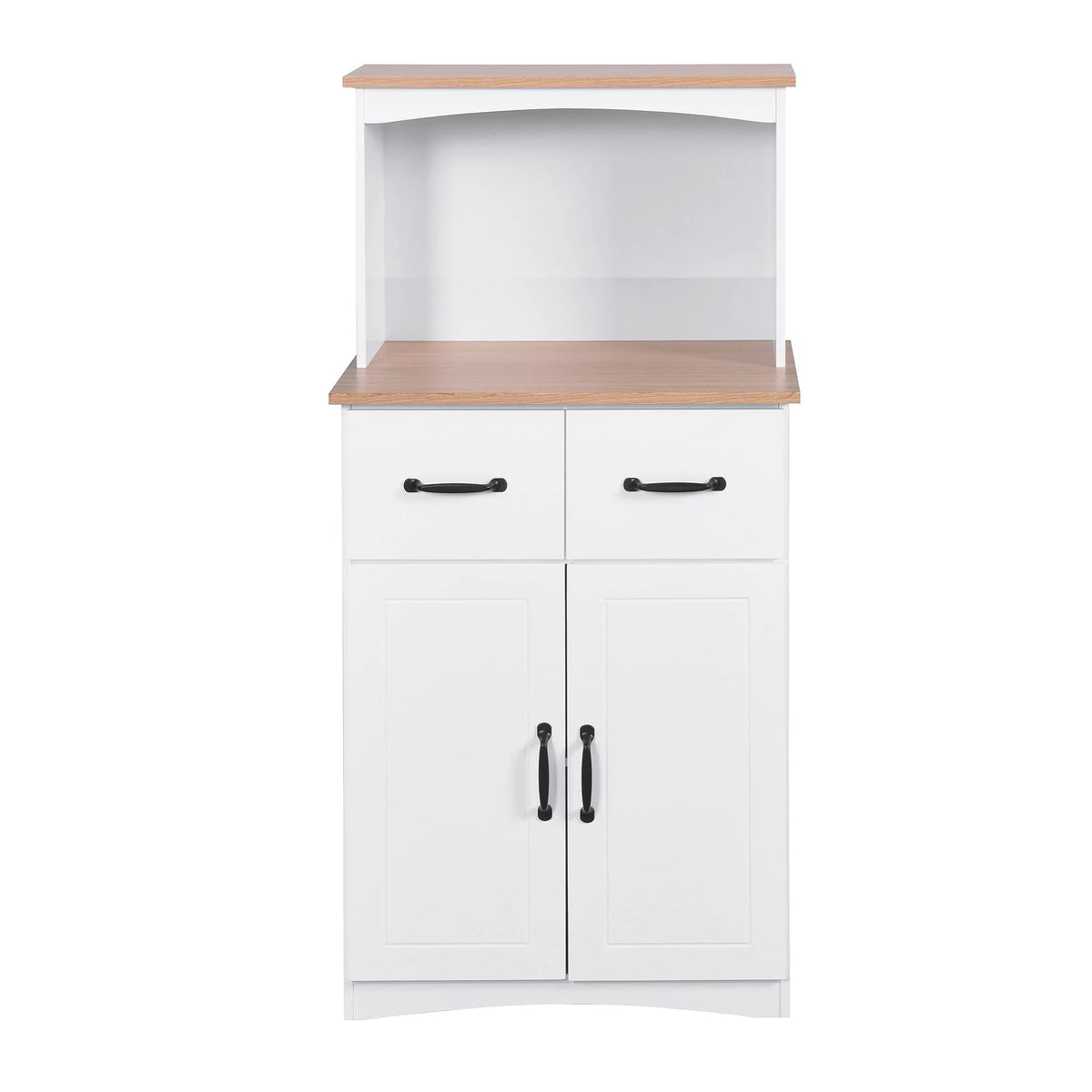Kitchen Storage Cabinet Pantry Cabinet, White Storage Cupboard Pantry with 2 Doors - Product image 4