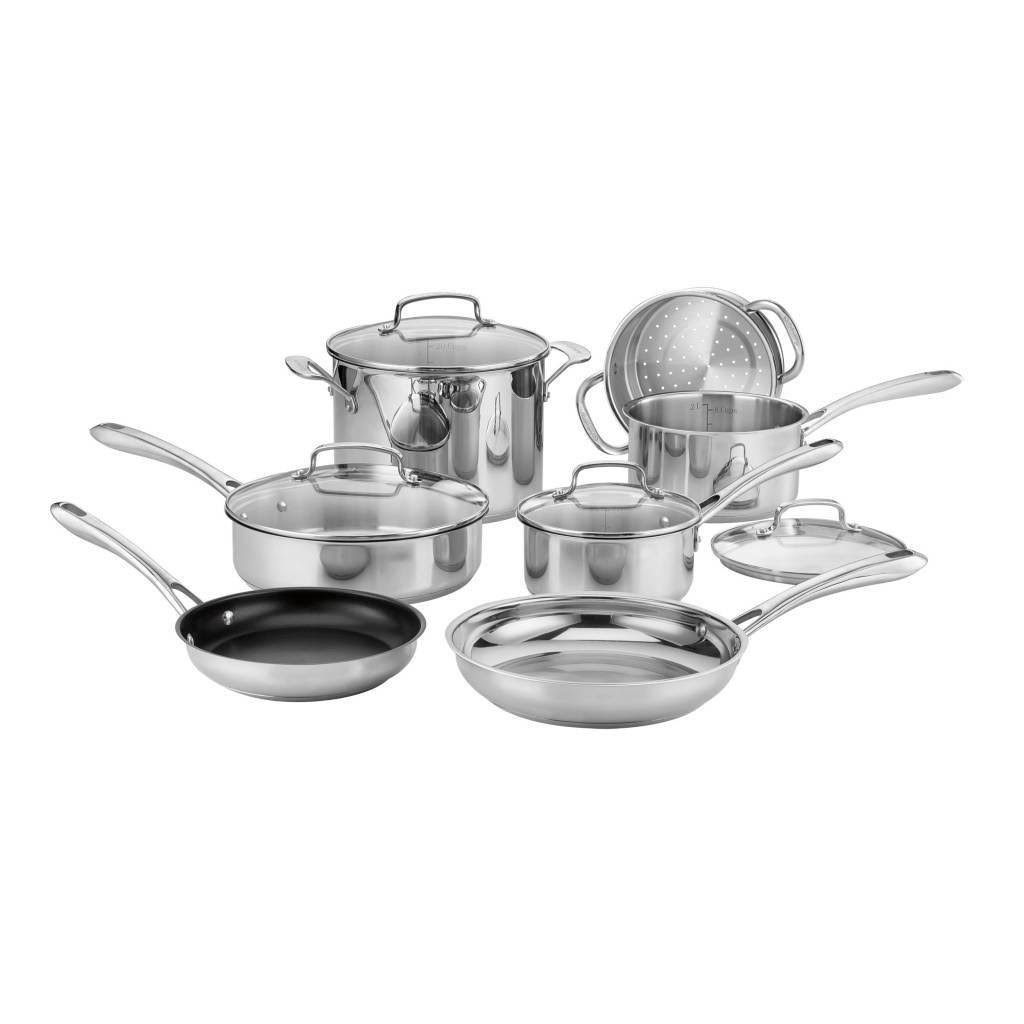 Cuisinart Classic 11pc Stainless Steel Cookware Set - 83-11N - Product image 1
