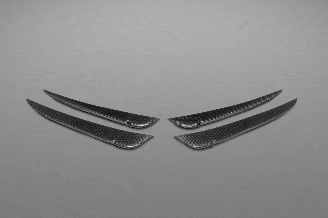 Ferrari 458 Speciale Front Fins (Matte)