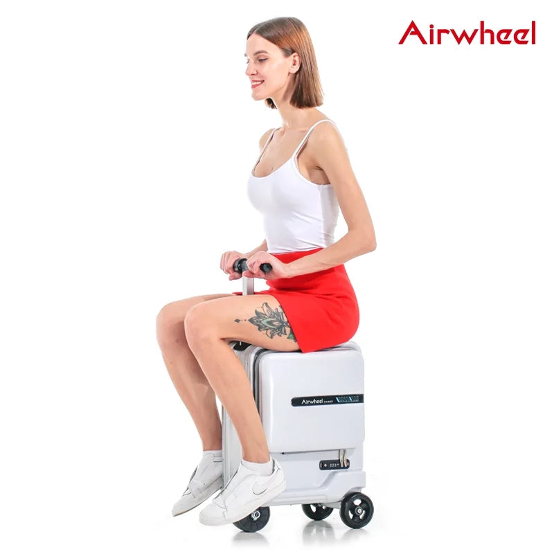 Airwheel 20 in Se3minit Smart Robot Electrical Riding Luggage Ride on Scooters Carry on Luggage for Travel - Product image 5
