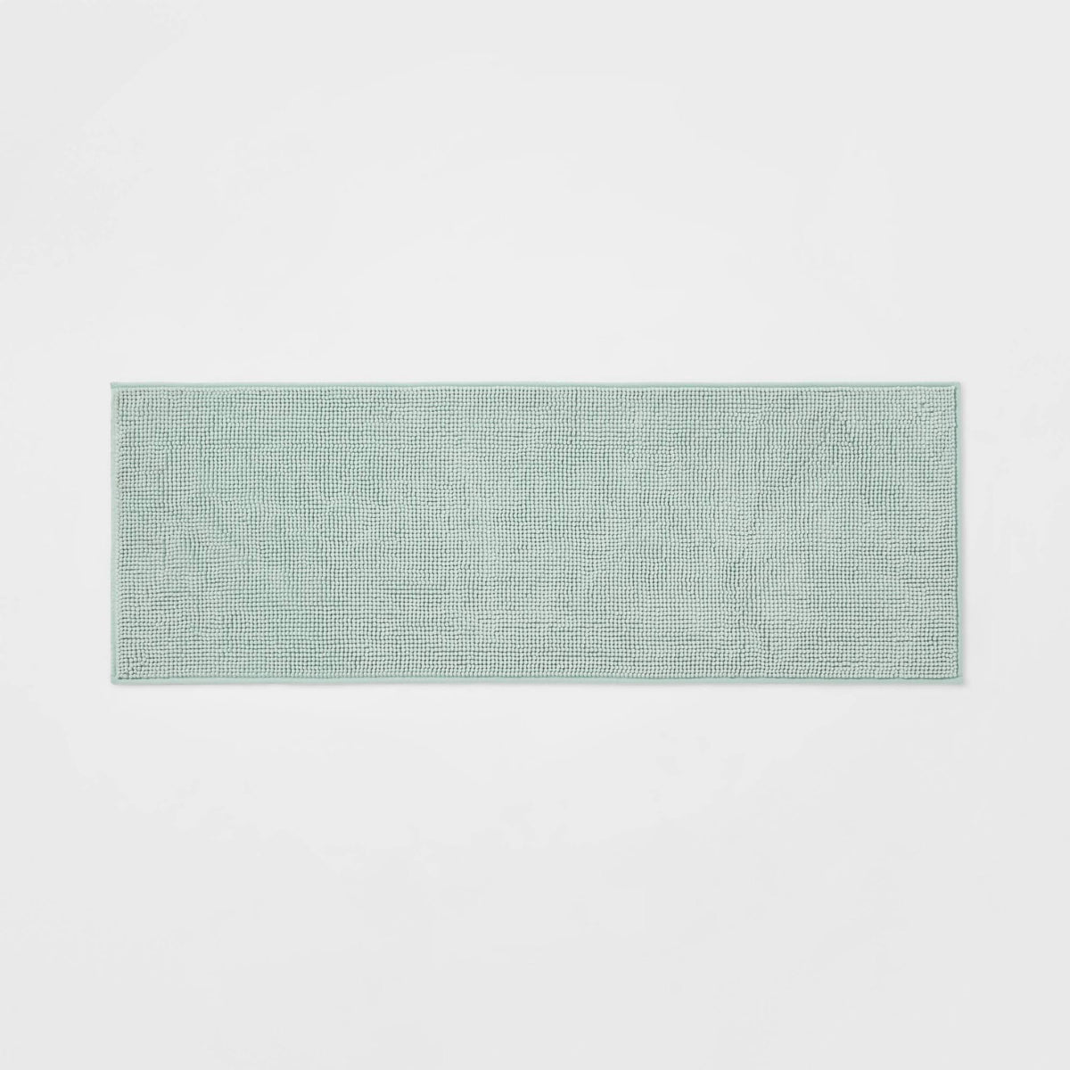 20"x58" Everyday Chenille Bath Runner Mint - Room Essentials - Product image 1