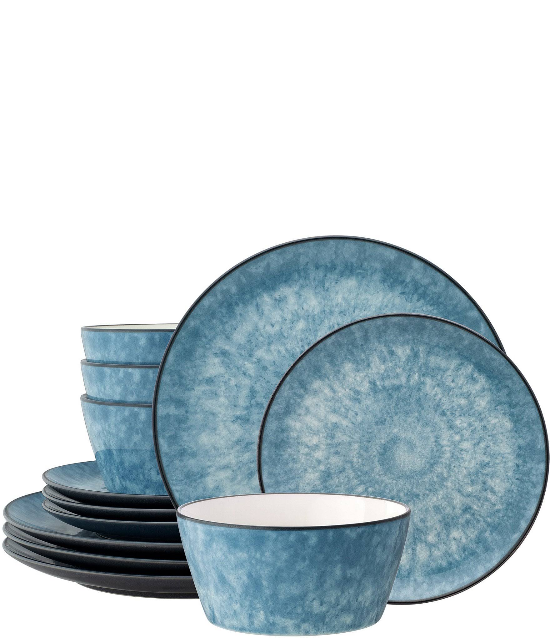 Noritake Colorkraft Essence 12 Piece Dinnerware Set, Service for 4 - Azurite - Product image 1