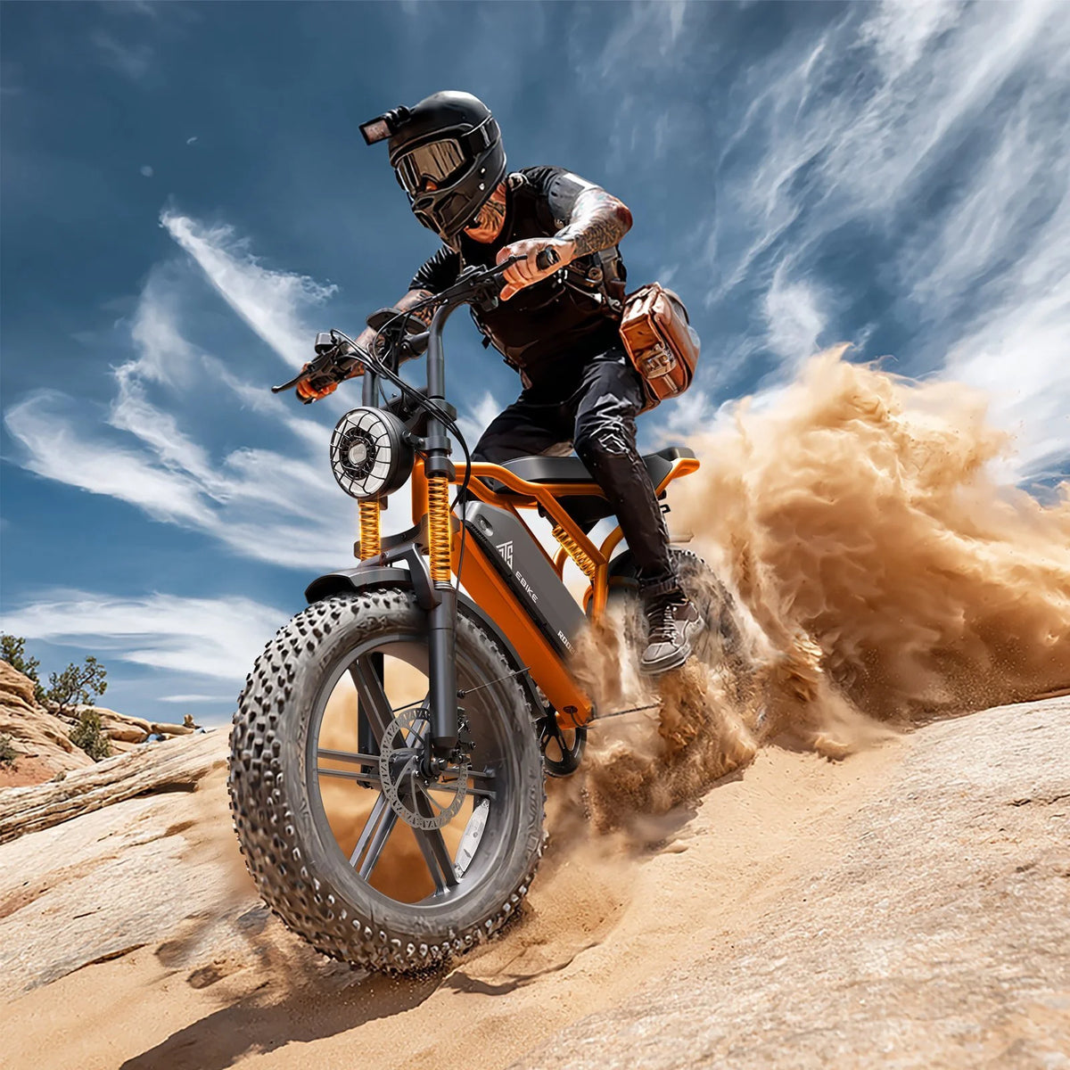 TST Electric Bike for Adults, 750W Peak 1500W Motor, 20"x4" Fat Tire, E Mountain Bike, 48V/15AH UL2849 - Product image 22