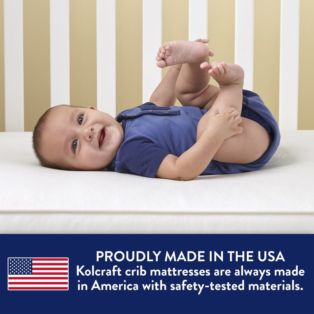 Pediatric 800 Extra Firm Ultra Deluxe. 80 Coil Crib and Toddler Mattress. White - Product image 10