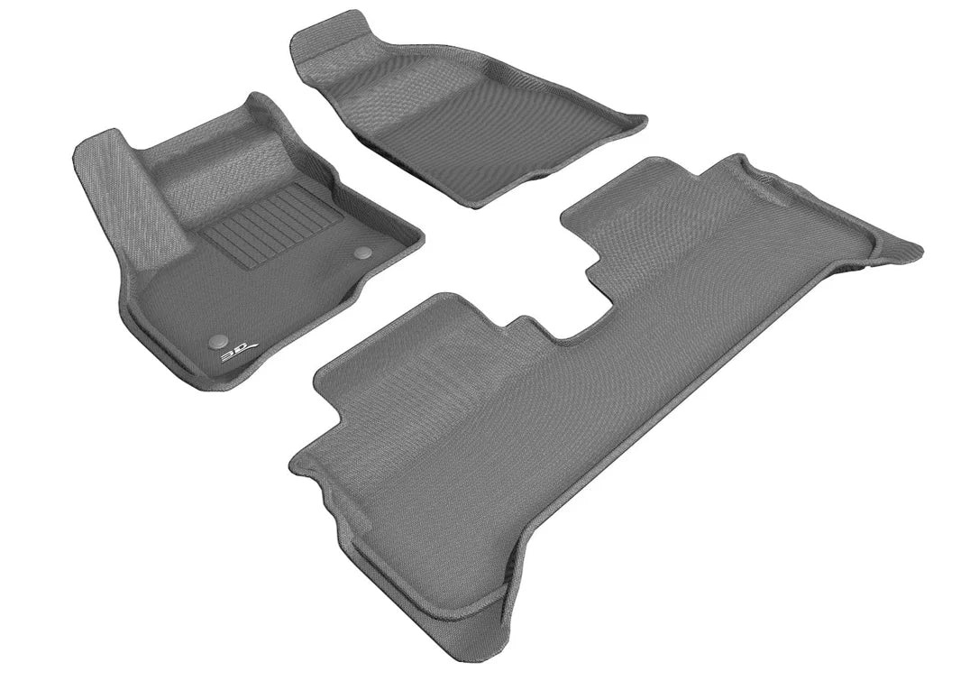 3D MAXpider L1CH08701501 - 2017-2020 Chevrolet Bolt Ev Kagu 1st & 2nd Row Floormats - Gray