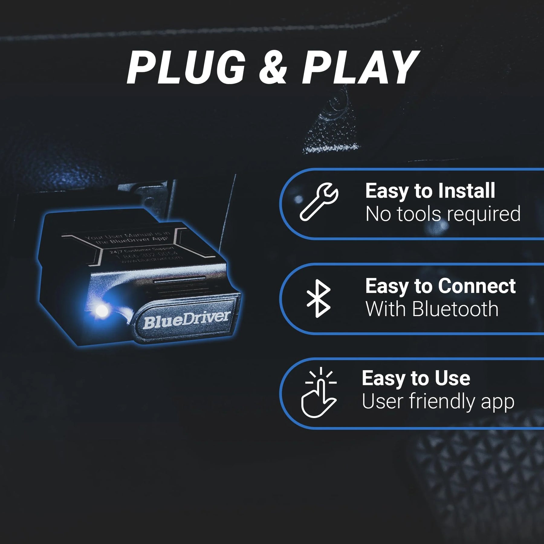 Bluedriver Pro OBD2 Bluetooth Car Diagnostic Scan Tool and Code Reader for Iphone and Android - Product image 2