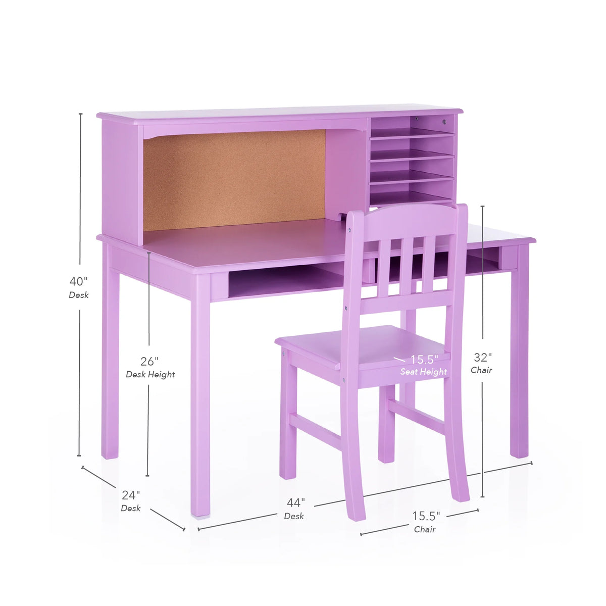 Guidecraft Kids Media Desk and Chair Set - Gray: Kids Desk and Chair Set - Product image 36
