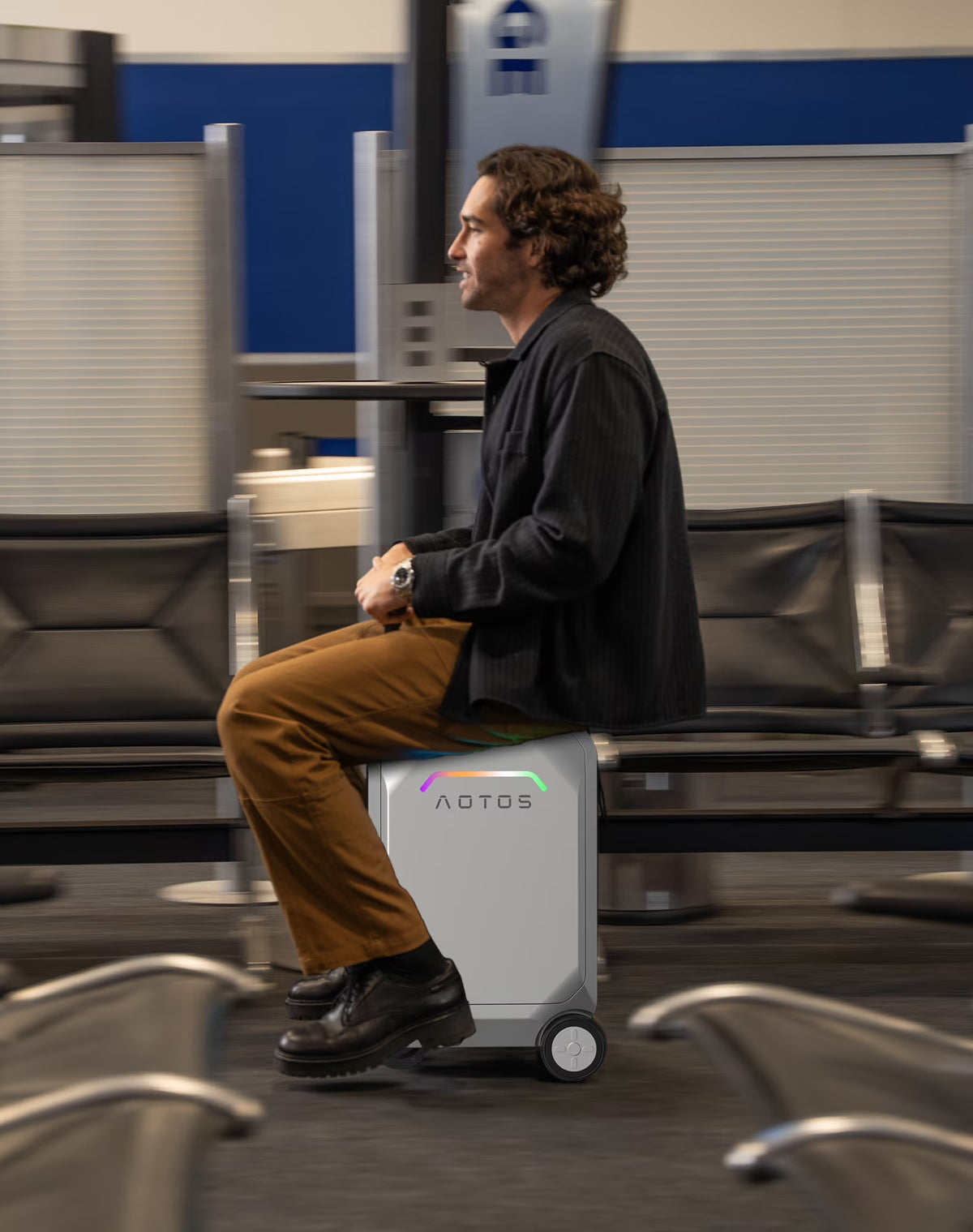 L2 - S Smart Rideable Luggage, Foldable Electric Scooter Suitcase, 6.2 Mph Max Speed, 6.2 - Mile Range - Product image 1