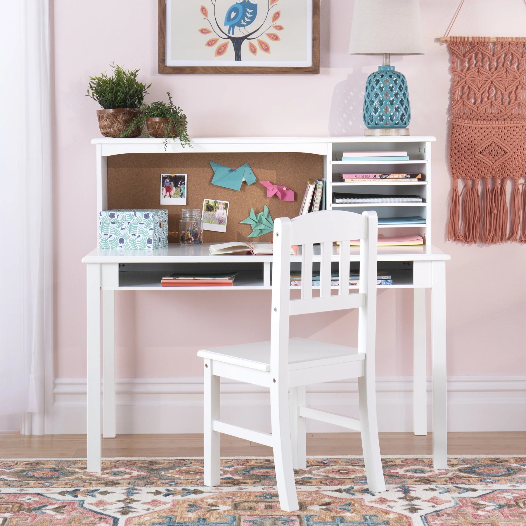 Guidecraft Kids Media Desk and Chair Set - Gray: Kids Desk and Chair Set - Product image 27