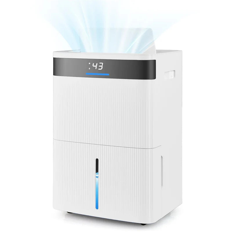 74 Pints Dehumidifier for Home & Basement, 4500 Sq.Ft Portable Dehumidifier with Drain Hose, 24H Timer - Product image 1