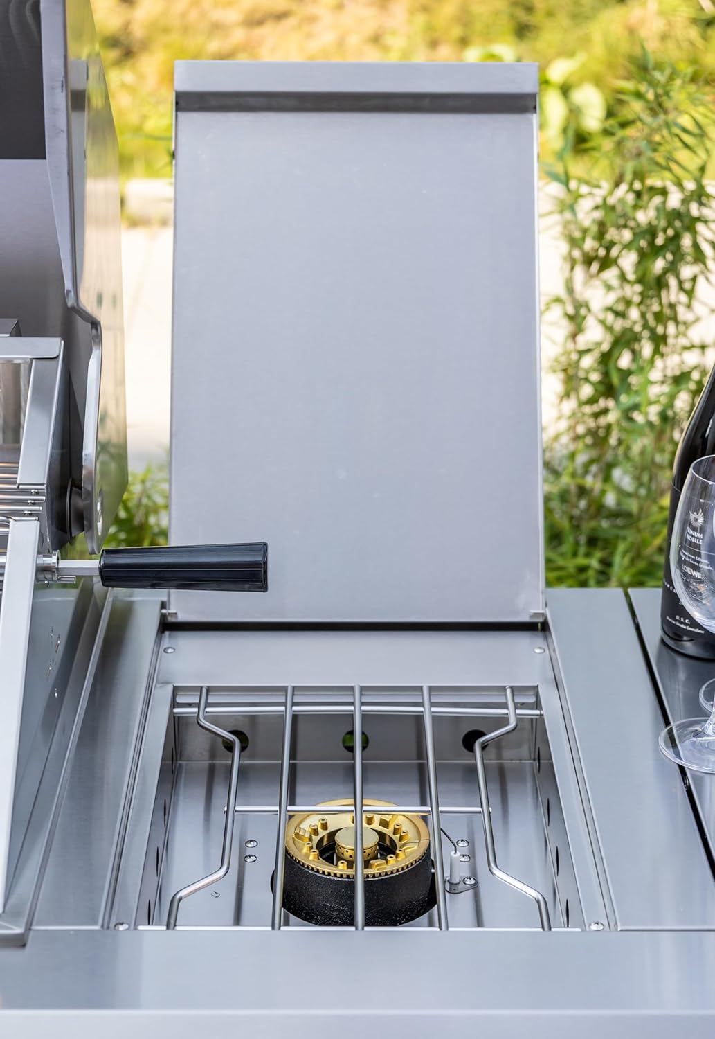 Ondis24 Outdoor Kitchen Gas Barbecue Fridge Stainless Steel Sink
