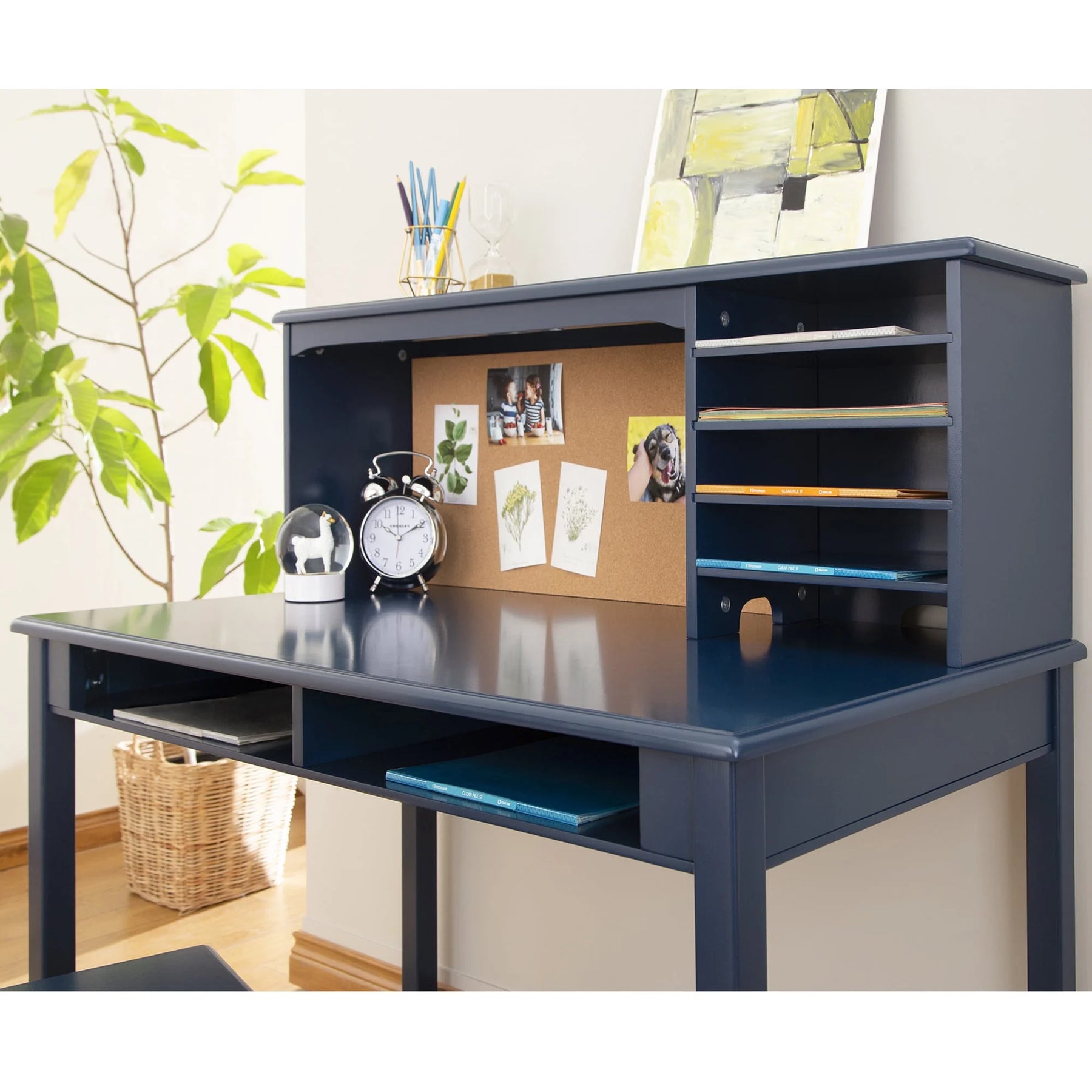 Guidecraft Kids Media Desk and Chair Set - Gray: Kids Desk and Chair Set - Product image 31