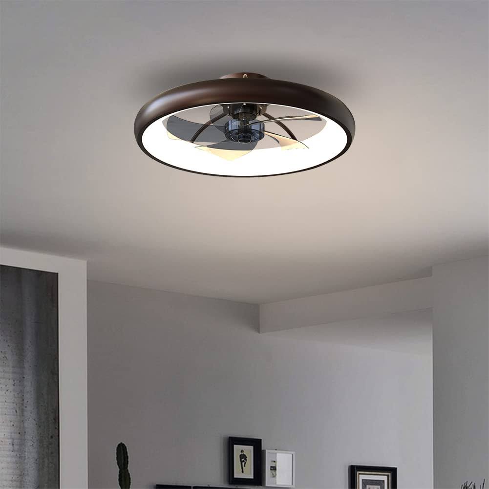 CIKASS Ceiling Fan with Lights Dimmable LED Reversible Blades Timing with Remote Control - Product image 1