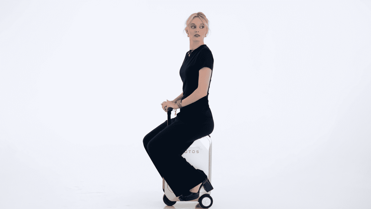 L2 - S Smart Rideable Luggage, Foldable Electric Scooter Suitcase, 6.2 Mph Max Speed, 6.2 - Mile Range - Product image 4