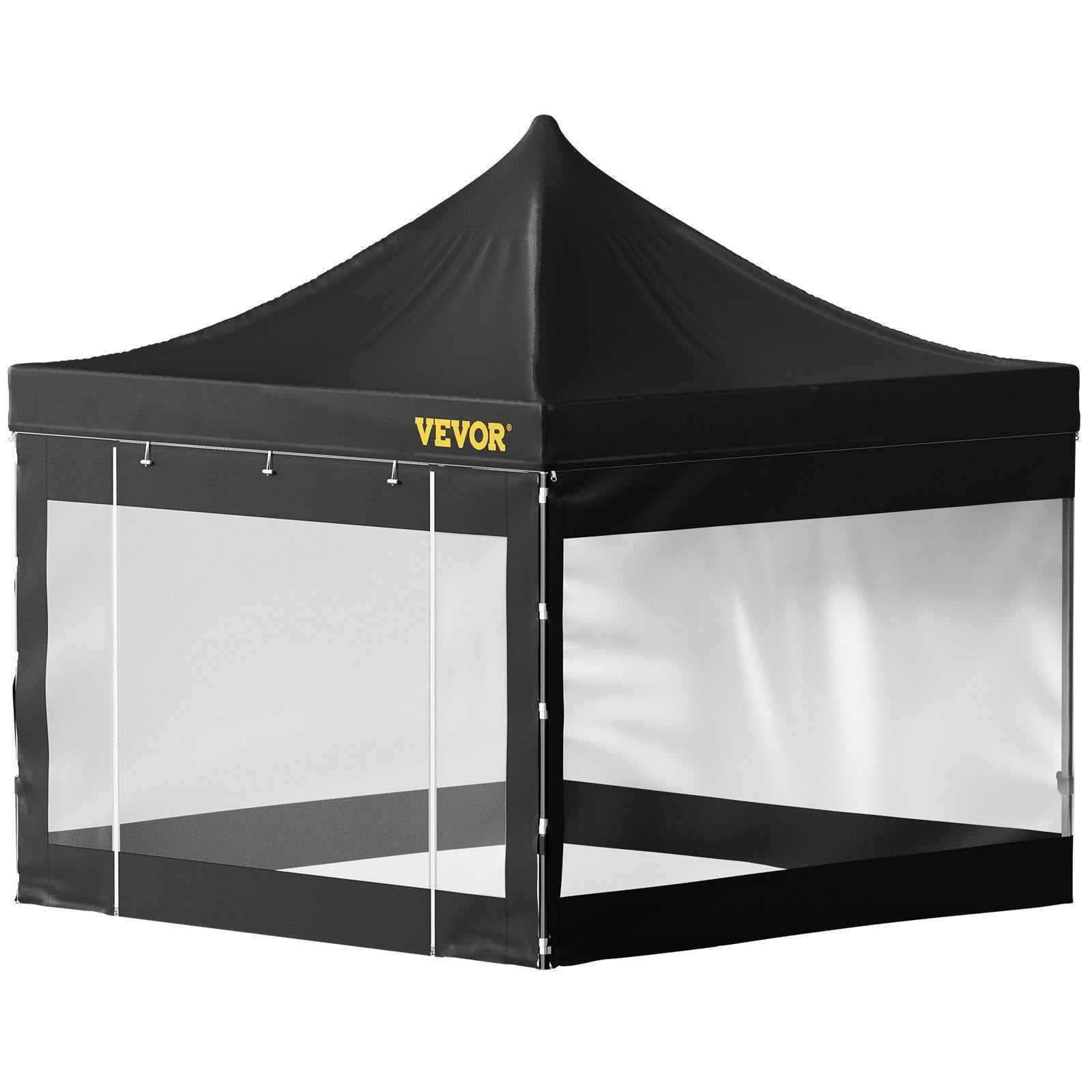 VEVOR Pop Up Canopy Tent, 10 x 10 ft, Outdoor Patio Gazebo Tent with Removable Sidewalls and Wheeled Bag - Product image 1
