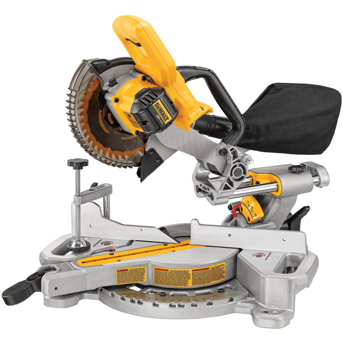 DeWalt 20V Max Cordless 7-1/4 in. Sliding Miter Saw (Tool DCS361B(7-1/4 in) - Product image 1