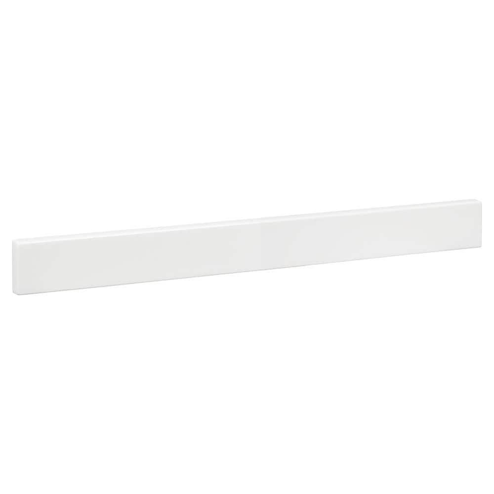 24-1/2 in. Cultured Marble Backsplash in White - Product image 1