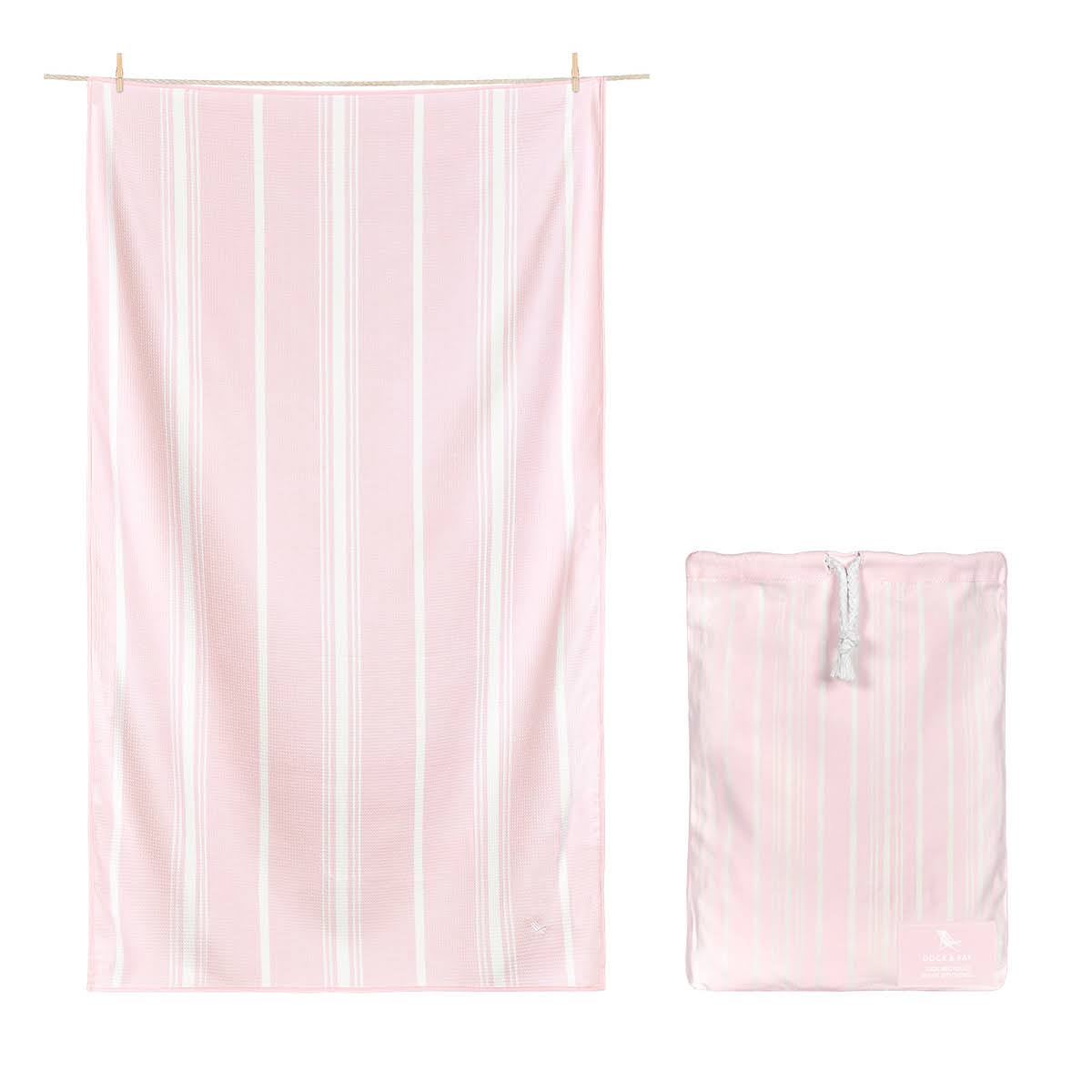 Dock & Bay Quick Dry Bath Towel & Home Towel - Peppermint Pink - Product image 1