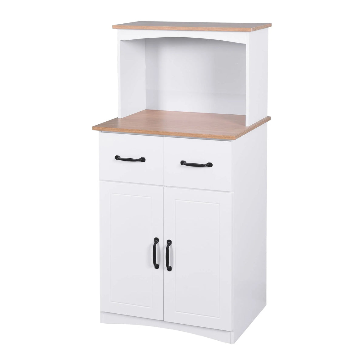 Kitchen Storage Cabinet Pantry Cabinet, White Storage Cupboard Pantry with 2 Doors - Product image 1