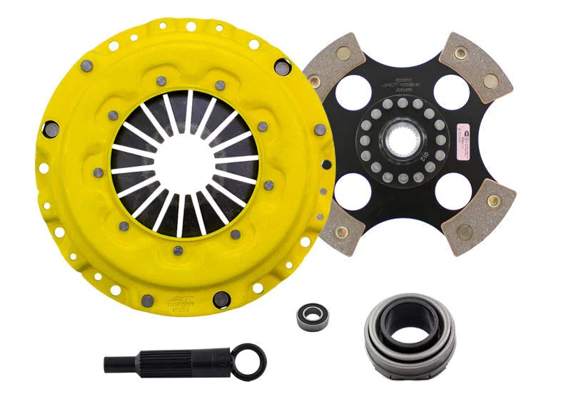 ACT AI2-SPR4 - 1990 Acura Integra Sport/Race Rigid 4 Pad Clutch Kit