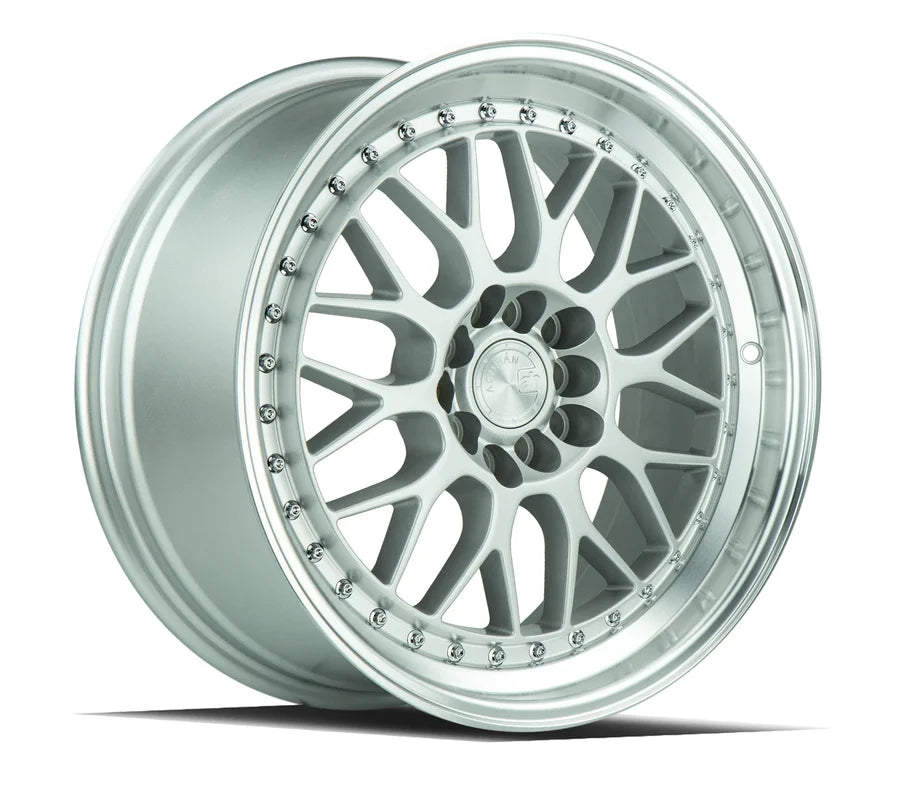 Aodhan AH02 17" 5x100/114.3 Silver w/ Machined Lip