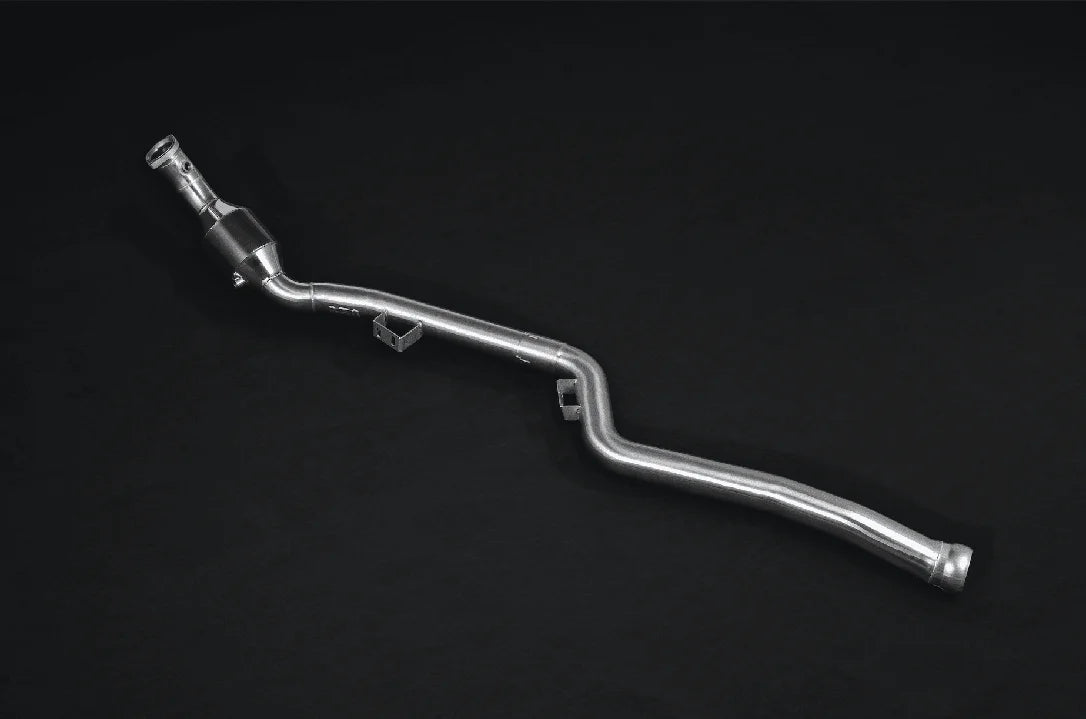 Mercedes AMG 5.5L BiTurbo Downpipe with Sports Cats 100 Cell