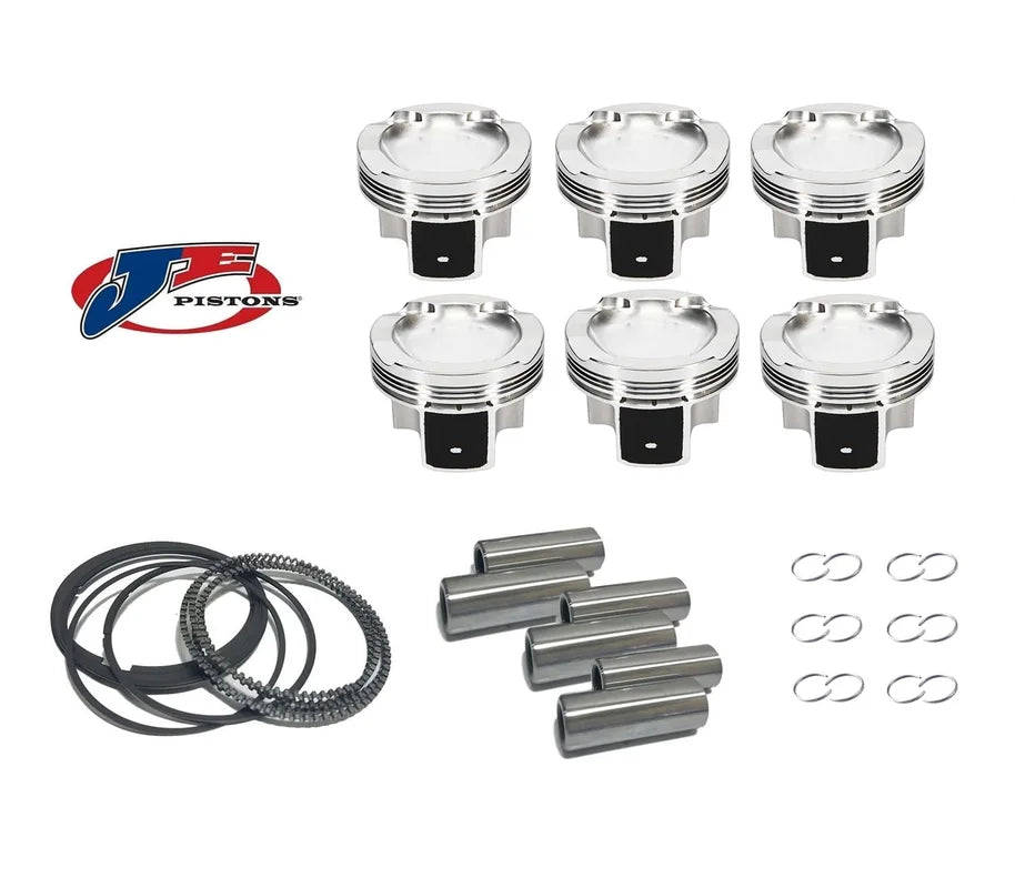 Piston Set By JE - 87.5mm +.50mm Oversize Bore | 11.5:1 CR | Stock Stroke 91mm - BMW S54