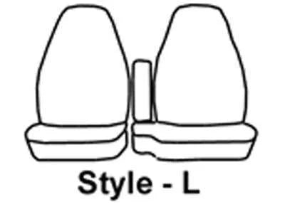 SS3412PCCH Covercraft Seat Cover Seat Style L - 60/40 Split Bench And