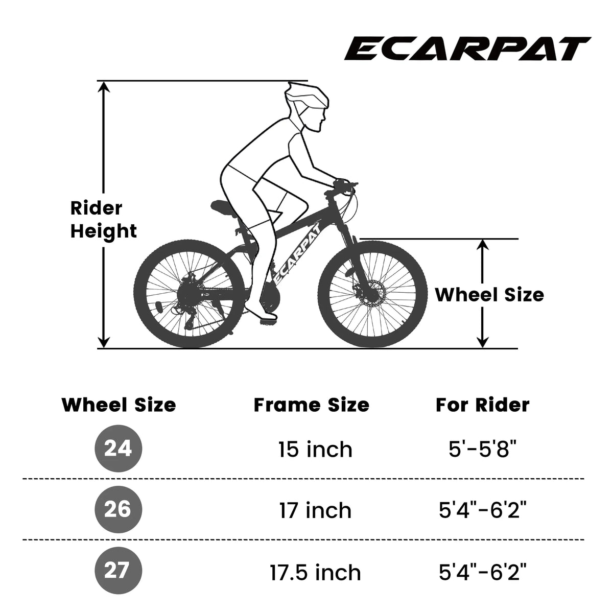 24 in Dual/Front Suspension Mens Womens Mountain Bike, 21 Speeds Dual Disc Brake, High - Carbon Steel Frame - Product image 8