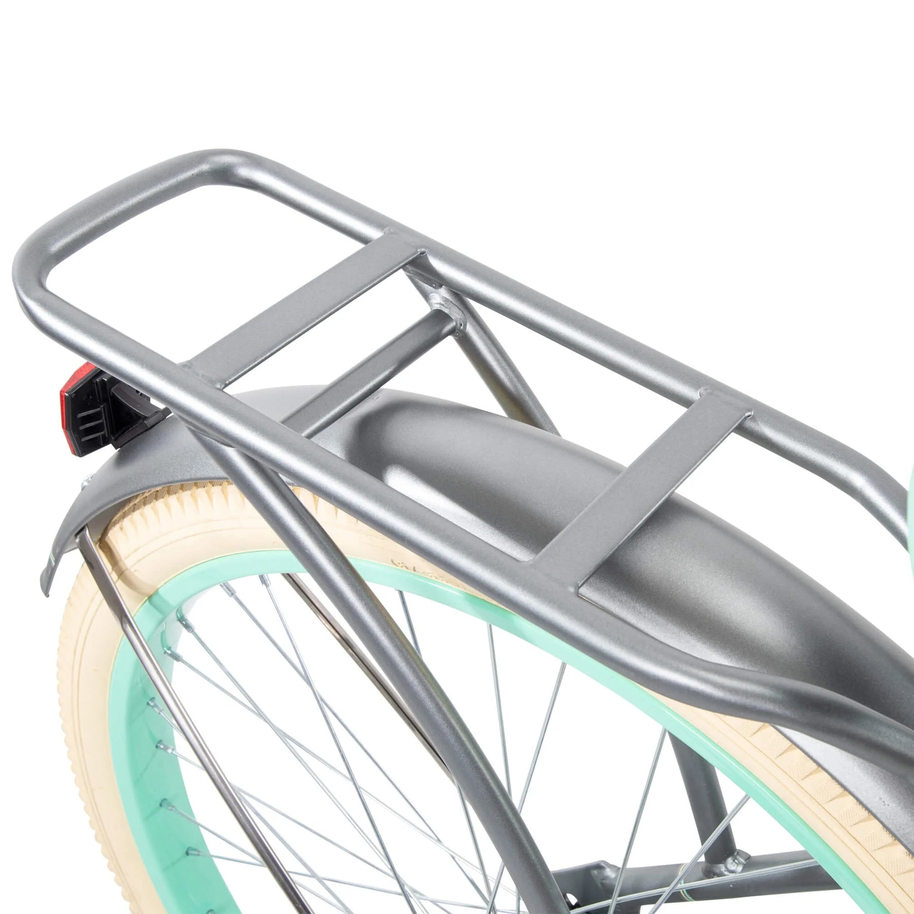 Nel Lusso Classic Cruiser Bike with Perfect Fit Frame, Women'S, Gray, 26" - Product image 6