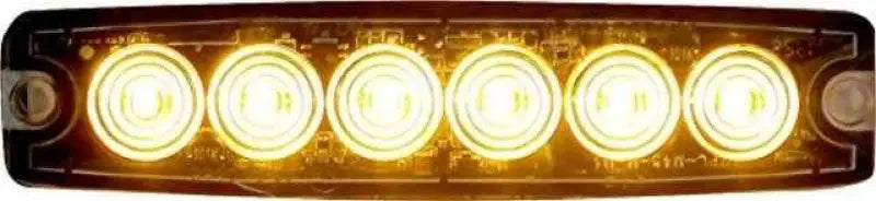 Buyers Prod 8892200 Light Strobe 5-1/8In 6-Led Amber
