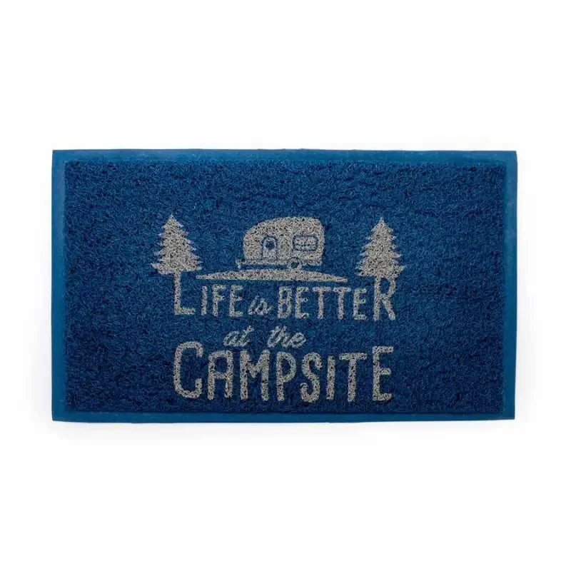 Camco 53201 Libatc Scrub Rug Blue/Orange Sma