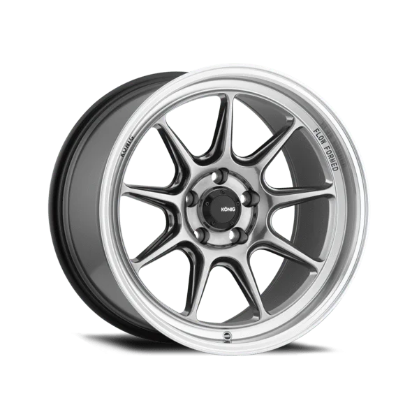 Konig Countergram 19" 5x112 Hyper Chrome/Machined Lip