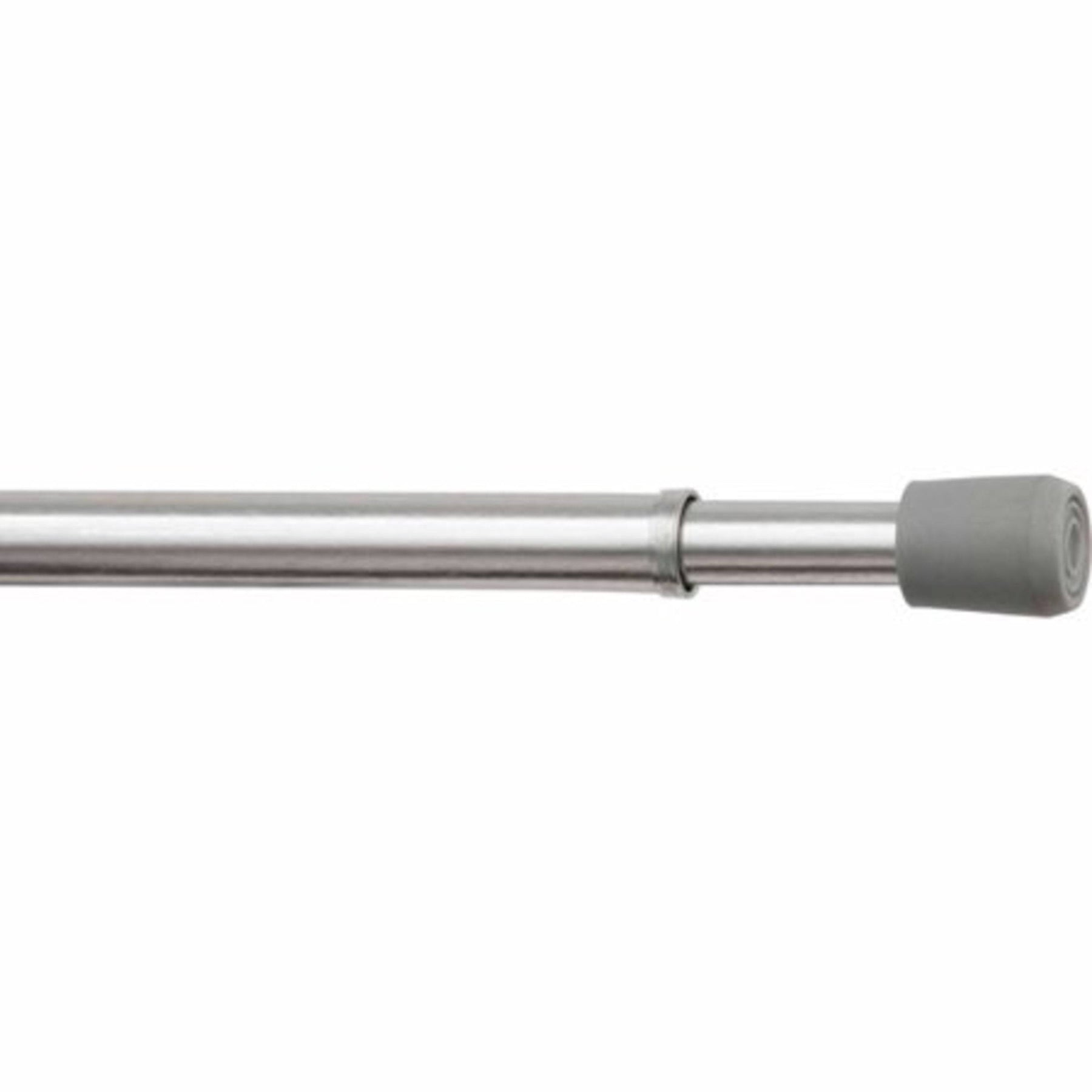 Mainstays Spring Tension Window Curtain Rod, Grey/Silver - Product image 1