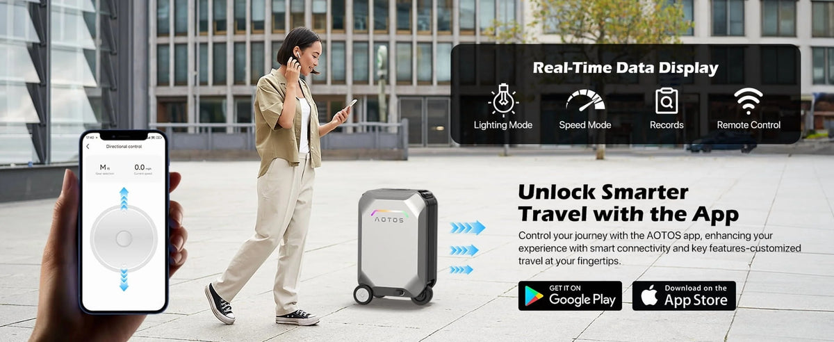 L2 - S Smart Rideable Luggage, Foldable Electric Scooter Suitcase, 6.2 Mph Max Speed, 6.2 - Mile Range - Product image 12