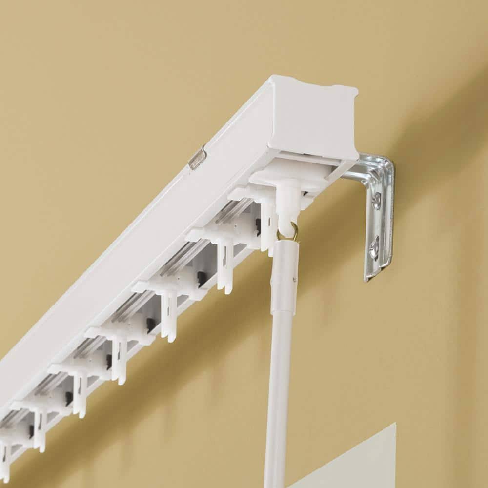 Hampton Bay White Vertical Blind Head Rail for Sliding Door or Window - 96.5 in. W - Product image 1
