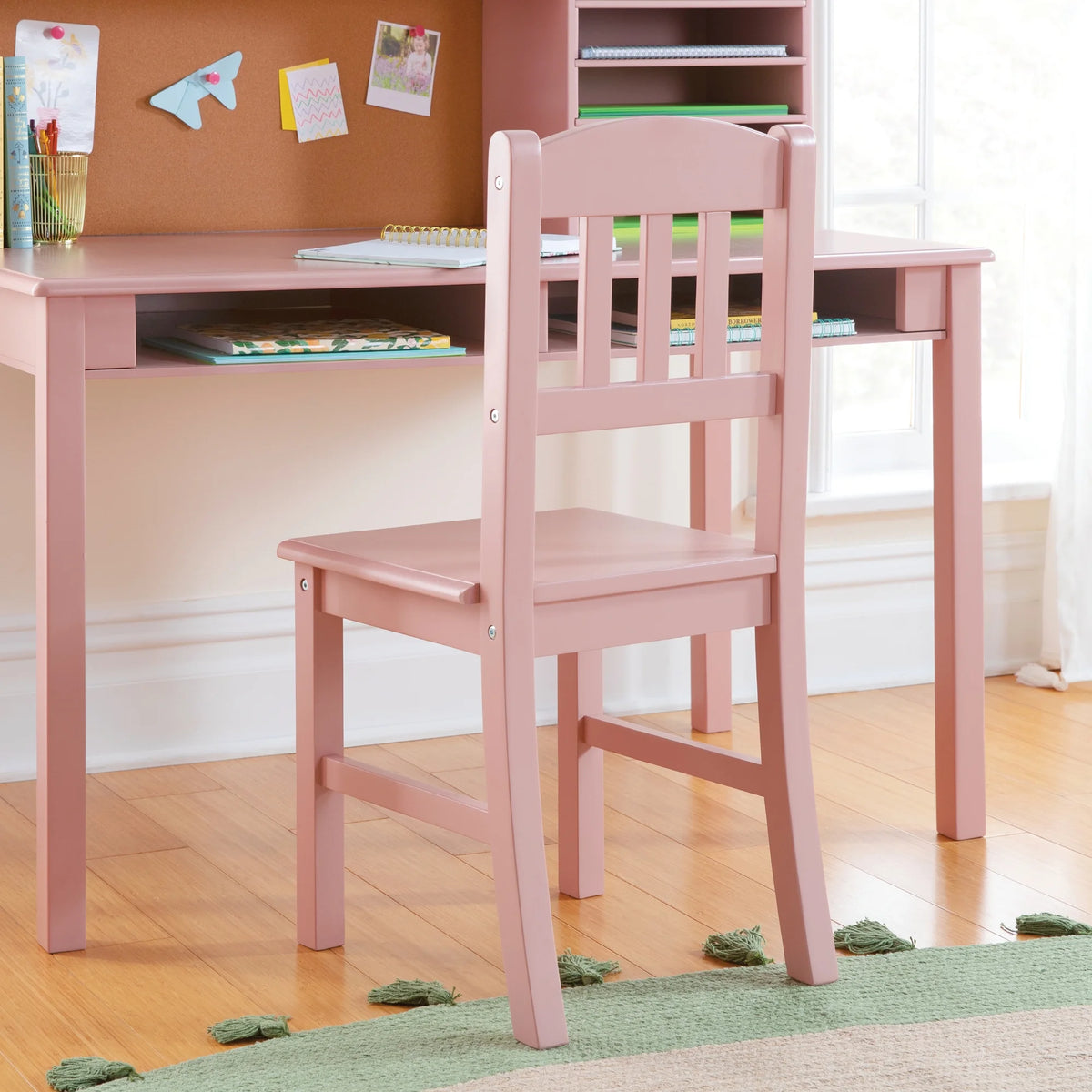 Guidecraft Kids Media Desk and Chair Set - Gray: Kids Desk and Chair Set - Product image 21