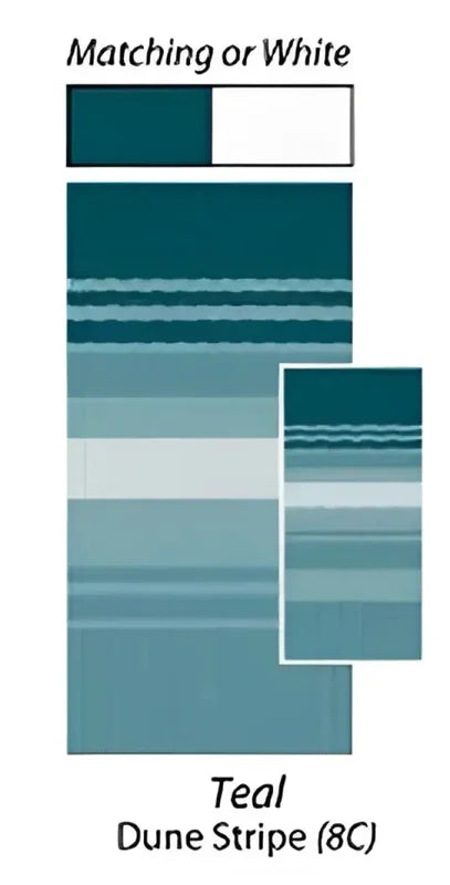 JU148C00 Carefree RV Awning Fabric For 14 Foot Length Patio Awnings
