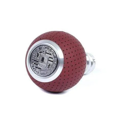 BFI GS2 Heavy Weight Shift Knob - Magma Red Air Leather (MINI Fitment)